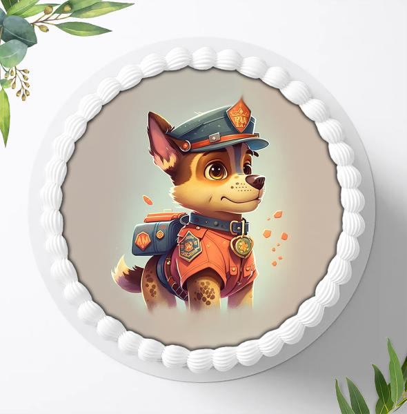 Preview: Paw Patrol Tortenaufleger Ø 20cm, 1040z